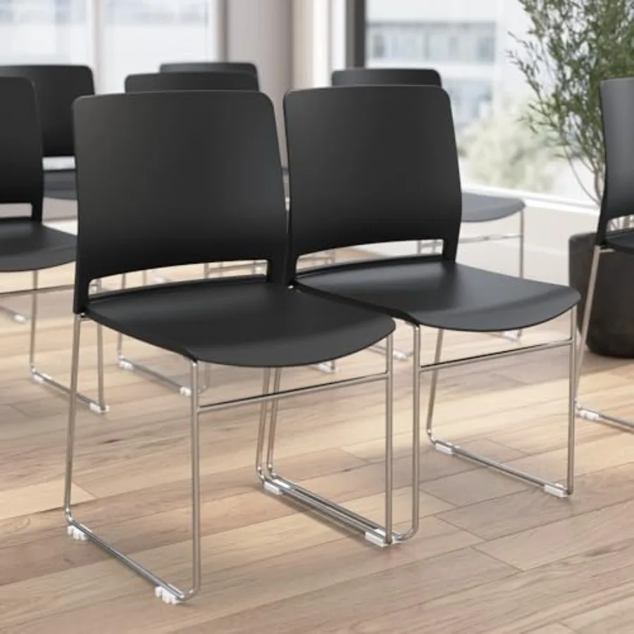 Bush Business Furniture Stackable Chairs - Set of 2, Commercial-Grade Guest Seating for Office, Banquet, or Training Room, Envi
Bush Business Furniture Stackable Chairs - Set of 2, Commercial-Grade Guest Seating for Office, Banquet, or Training Room, Envi