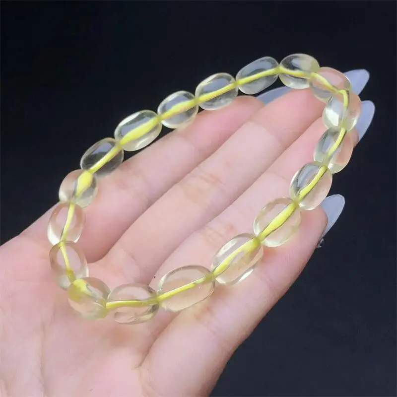 Natural Freeform Lemon Citrine Bracelet Gemstone Crystal Healing Round Bead Bracelet Women Men Fine Jewelry Gift 1PCS
Natural Freeform Lemon Citrine Bracelet Gemstone Crystal Healing Round Bead Bracelet Women Men Fine Jewelry Gift 1PCS