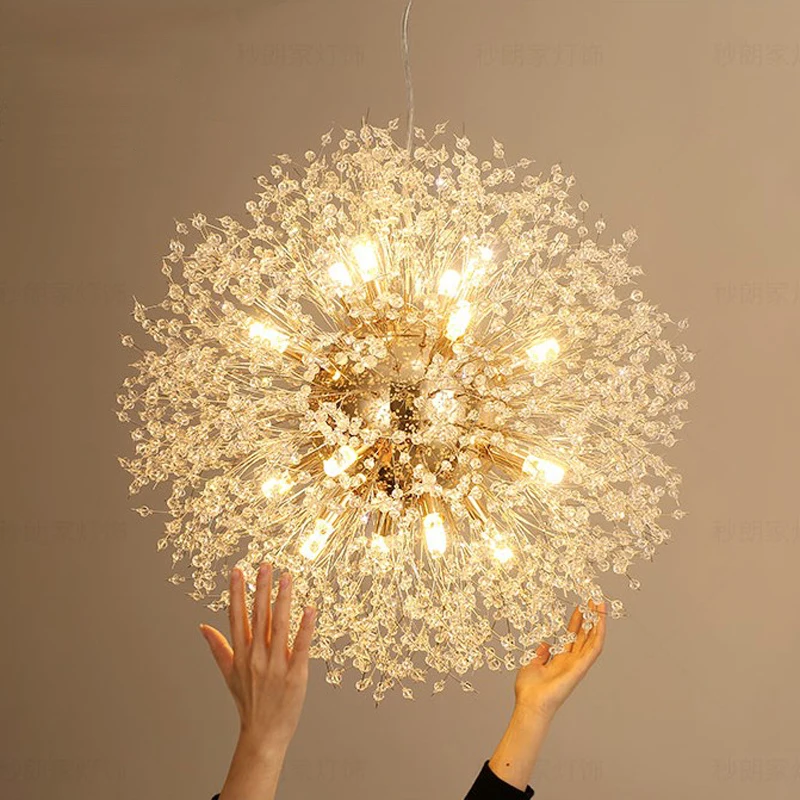 Modern Dandelion LED Golden chandelier Light Living Room Dining Room Bedroom Hanging Light Indoor Decorative Pendant Lighting
Modern Dandelion LED Golden chandelier Light Living Room Dining Room Bedroom Hanging Light Indoor Decorative Pendant Lighting