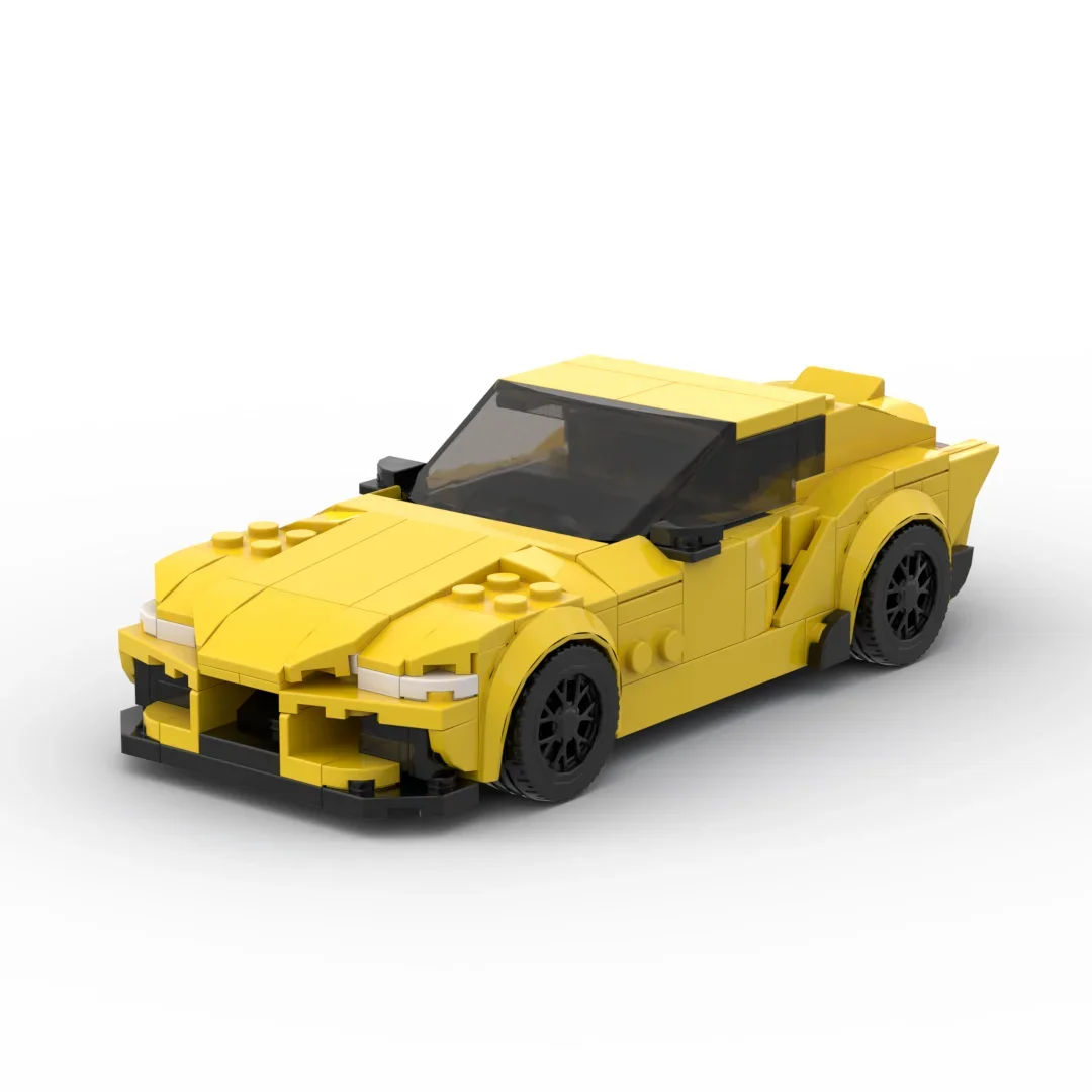 InhawBrick Speed Racing Sport Vehicle Racer GR Supra Yellow Car Building Block Adults Brick Sets Model Toys for Children
InhawBrick Speed Racing Sport Vehicle Racer GR Supra Yellow Car Building Block Adults Brick Sets Model Toys for Children