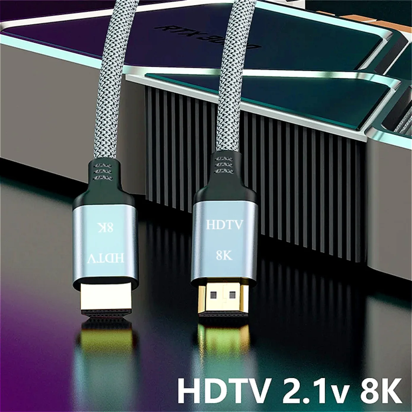 8K HDMI-Compatible Cable 4K@120Hz 8K@60Hz Adapter For HDR Video Cable PC Laptop TV box 4K HDMI Cable For Projector Monitor PS3
8K HDMI-Compatible Cable 4K@120Hz 8K@60Hz Adapter For HDR Video Cable PC Laptop TV box 4K HDMI Cable For Projector Monitor PS3