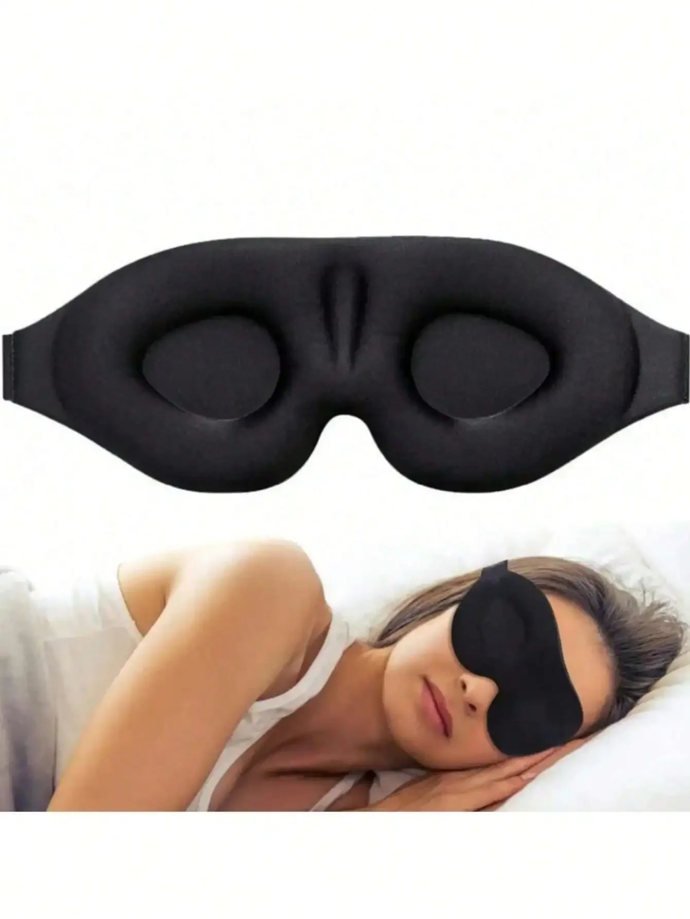 1pc 3D Sleep Mask Natural Sleeping Eye Mask Eyeshade Cover Shade Eye Patch Women Men Soft Portable Blindfold Travel Eyepatch,School,Back To School,Travel,Travel Essentials,Home Essentials,Eye Mask,Sleep Mask
1pc 3D Sleep Mask Natural Sleeping Eye Mask Eyeshade Cover Shade Eye Patch Women Men Soft Portable Blindfold Travel Eyepatch,School,Back To School,Travel,Travel Essentials,Home Essentials,Eye Mask,Sleep Mask
