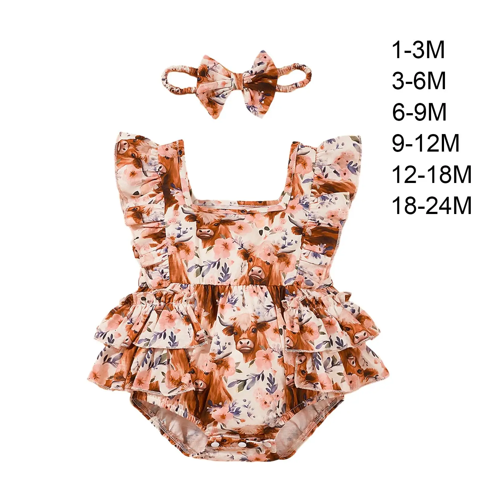 Baby Girls Romper with Hat Lightweight Fashionable Soft and Comfortable Baby Clothes Newborn Outfits for Photo Props Casual
Baby Girls Romper with Hat Lightweight Fashionable Soft and Comfortable Baby Clothes Newborn Outfits for Photo Props Casual