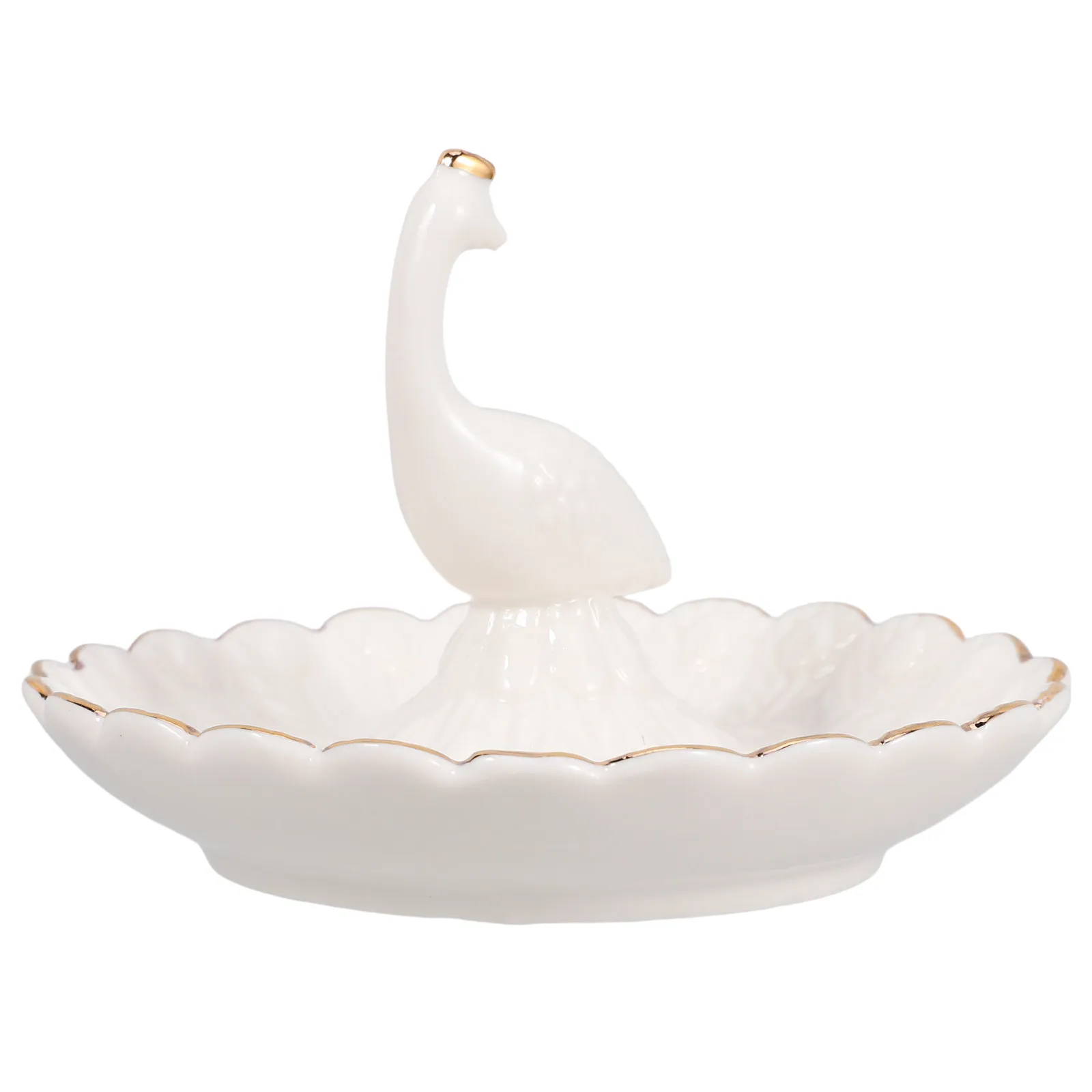 Керамическая подставка для украшений в виде павлина: тарелка-органайзер для колец и мелочей для хранения и демонстрации на рабочем столе, в спальне, гостиной, кабинете
Керамическая подставка для украшений в виде павлина: тарелка-органайзер для колец и мелочей для хранения и демонстрации на рабочем столе, в спальне, гостиной, кабинете