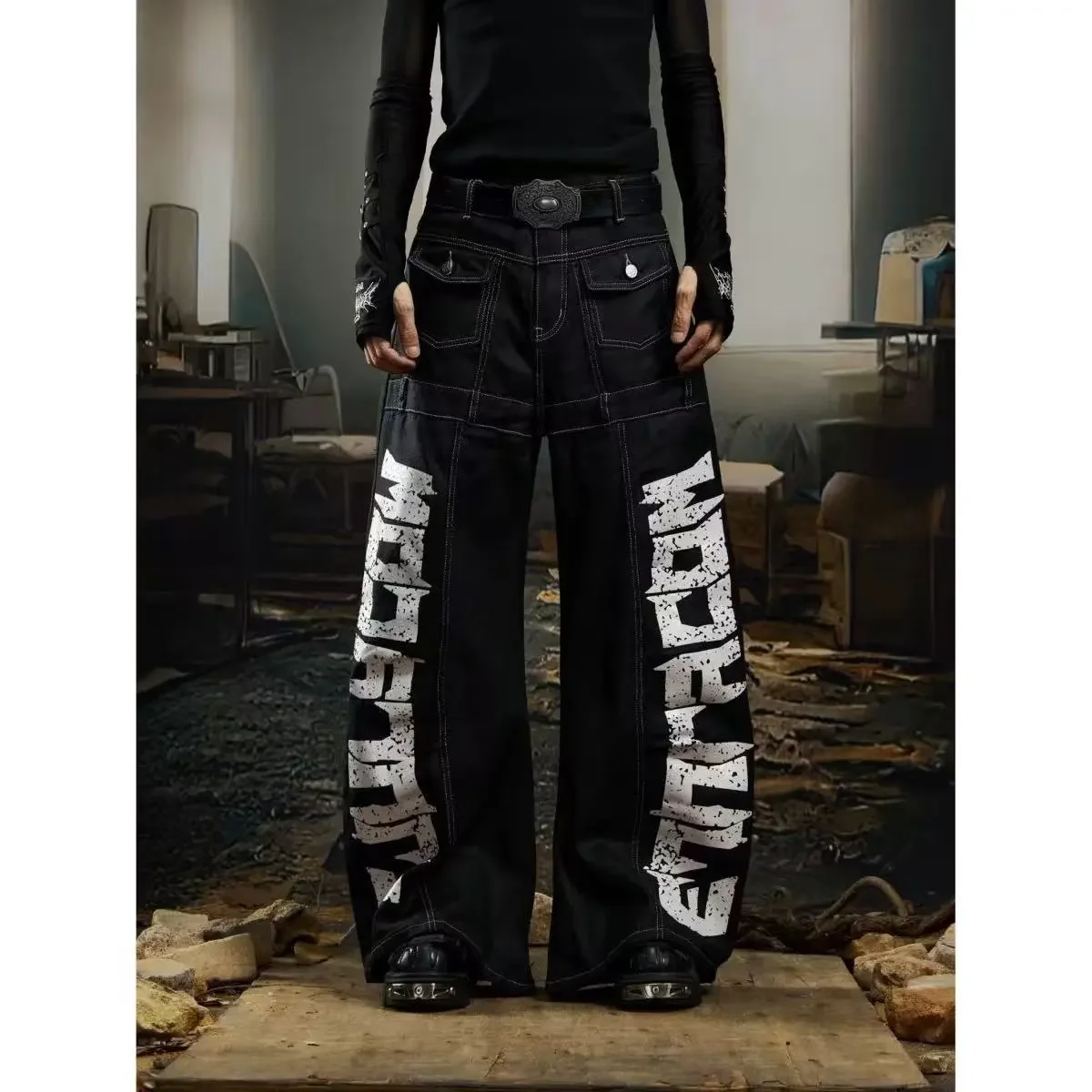 Vintage Y2k Red Baggy Cargo Pants Women Hip Hop Gothic Punk Hippie Removable Wide Leg Denim Pants Streetwear Casual Jeans New
Vintage Y2k Red Baggy Cargo Pants Women Hip Hop Gothic Punk Hippie Removable Wide Leg Denim Pants Streetwear Casual Jeans New