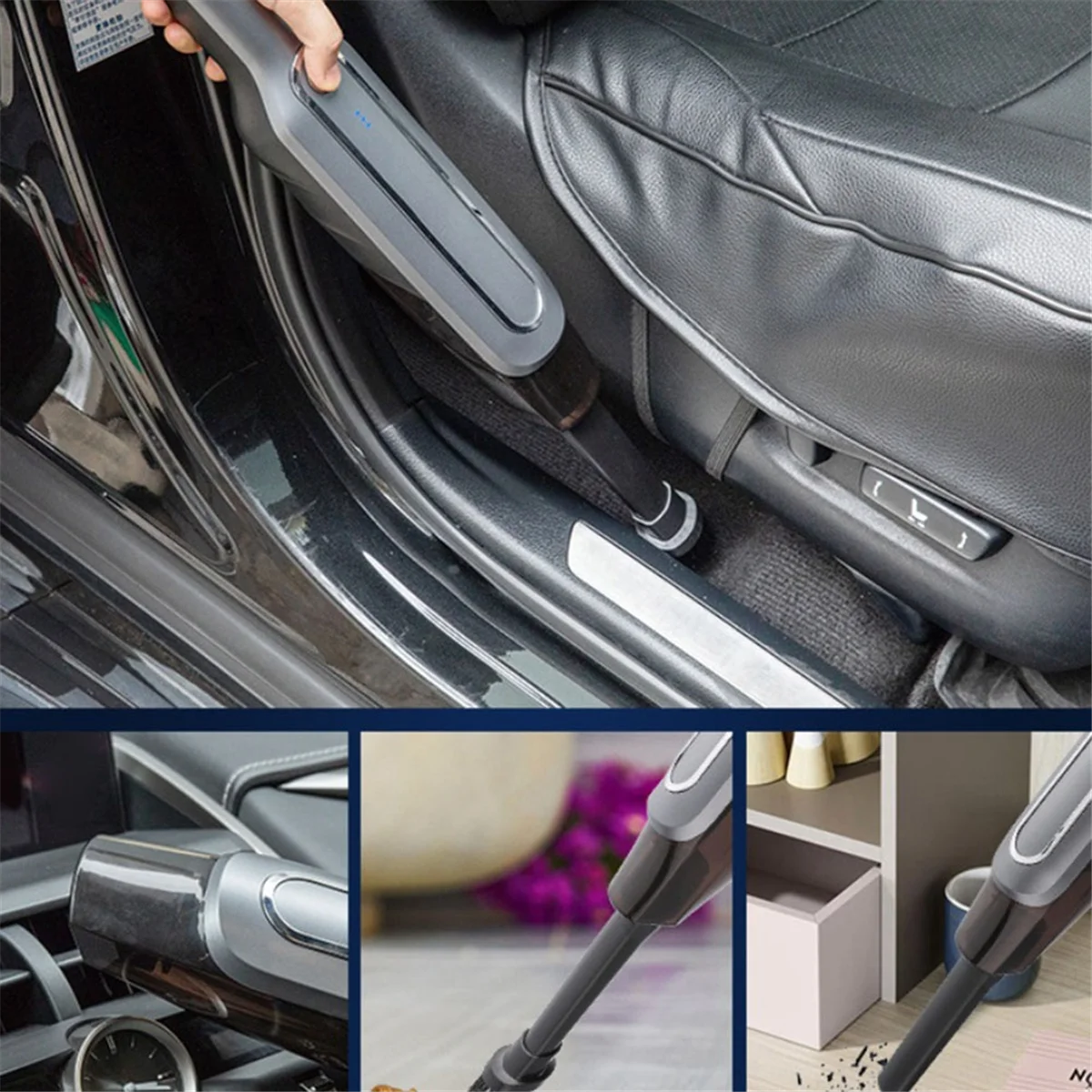 Car Home Dualpurpose Vacuum Cleaner Upgrade Portable High-Power Car Home Dualpurpose Vacuum Cleaner
Car Home Dualpurpose Vacuum Cleaner Upgrade Portable High-Power Car Home Dualpurpose Vacuum Cleaner