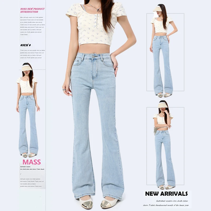 Женские джинсы с высокой талией, прямые свободные мешковатые джинсовые брюки в стиле скинге, уличная одежда с низкой талией, длинные брюки 
Женские джинсы с высокой талией, прямые свободные мешковатые джинсовые брюки в стиле скинге, уличная одежда с низкой талией, длинные брюки