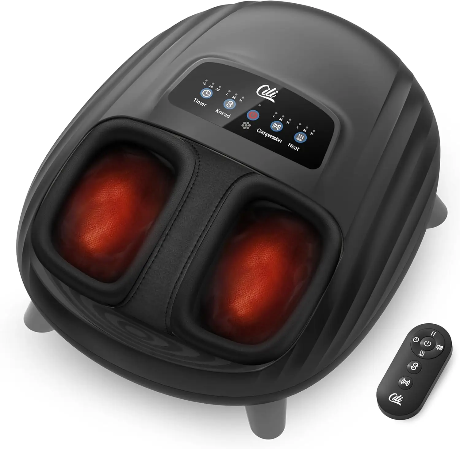 Heated Shiatsu Foot Massager with Adjustable Intensity, 3 Heat Levels, Fits Up to Size 14 - Perfect Gift for Relaxation
Heated Shiatsu Foot Massager with Adjustable Intensity, 3 Heat Levels, Fits Up to Size 14 - Perfect Gift for Relaxation