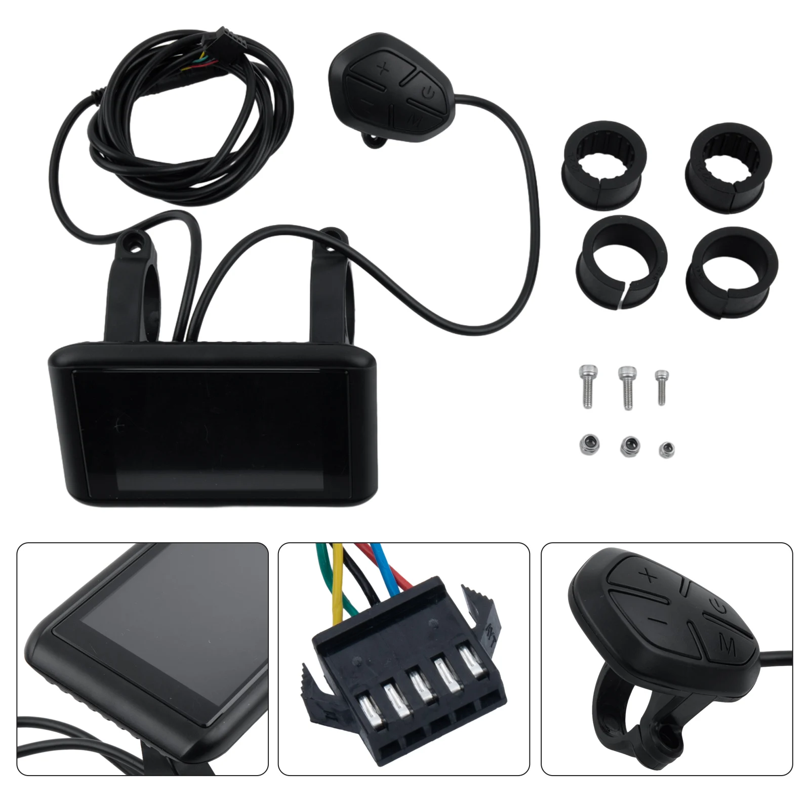 Electric Bicycle Instrument 3.5 Inch TFT-UKC1 Colorful Display No.2 Protocol Waterproof/SM Interface E-bike Lcd Display Parts
Electric Bicycle Instrument 3.5 Inch TFT-UKC1 Colorful Display No.2 Protocol Waterproof/SM Interface E-bike Lcd Display Parts