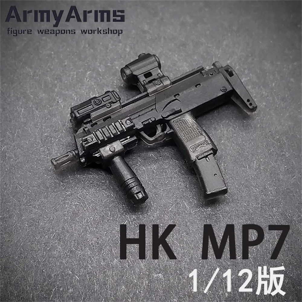 Fanatic ArmyArms 1/12 Scale Soldier Accessories 3CM HK MP7 Submachine Gun Plastic Model Fit 6'' Action Figure Body In Stock
Fanatic ArmyArms 1/12 Scale Soldier Accessories 3CM HK MP7 Submachine Gun Plastic Model Fit 6'' Action Figure Body In Stock