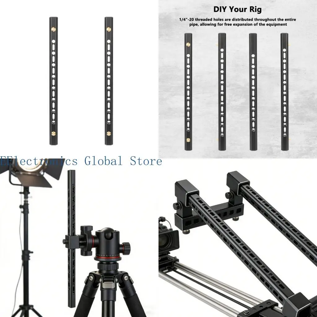 462B 20CM Aluminum DSLR Camera 15mm Cheese Rod Bracket 1/4inch For Lighting Photography Studio Equipment Accessories
462B 20CM Aluminum DSLR Camera 15mm Cheese Rod Bracket 1/4inch For Lighting Photography Studio Equipment Accessories
