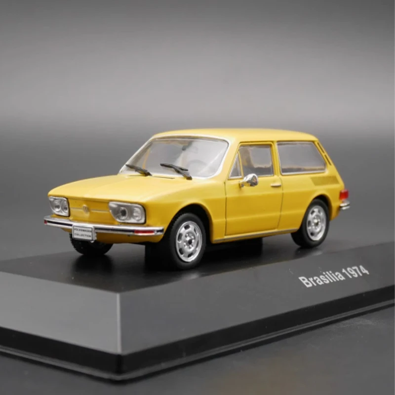 Diecast Original 1:43 Scale Brasilia 1974 Simulation Alloy Car Model Static Display Collectible Toy Gift Souvenir Decoration
Diecast Original 1:43 Scale Brasilia 1974 Simulation Alloy Car Model Static Display Collectible Toy Gift Souvenir Decoration