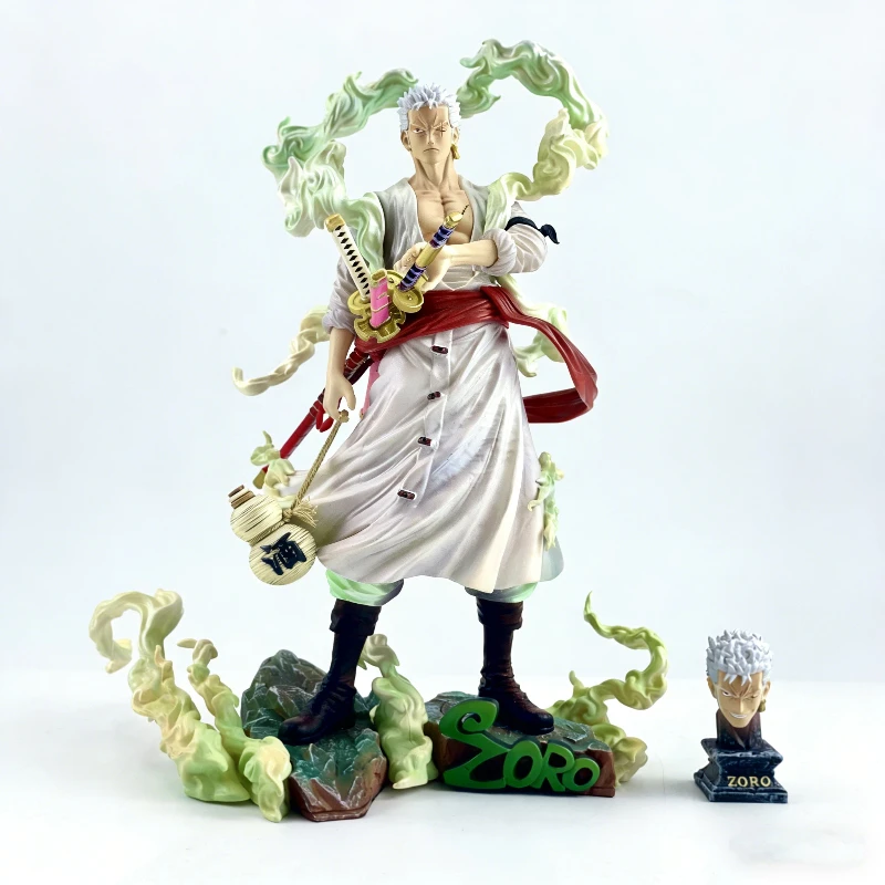 28cm One Piece Nika Style Roronoa Zoro Anime Figure PVC Double Head Statue Collectible Model Toy With Base Desktop Ornament Gift
28cm One Piece Nika Style Roronoa Zoro Anime Figure PVC Double Head Statue Collectible Model Toy With Base Desktop Ornament Gift