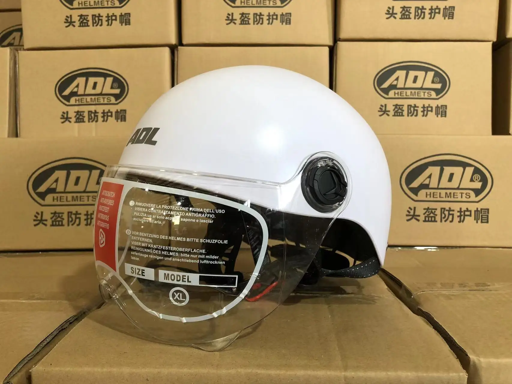 Electric motorcycle helmet Motorcycle Off-Road Scooter Open Face Half Half Face Flip Up for adults 55-61 cm
Electric motorcycle helmet Motorcycle Off-Road Scooter Open Face Half Half Face Flip Up for adults 55-61 cm