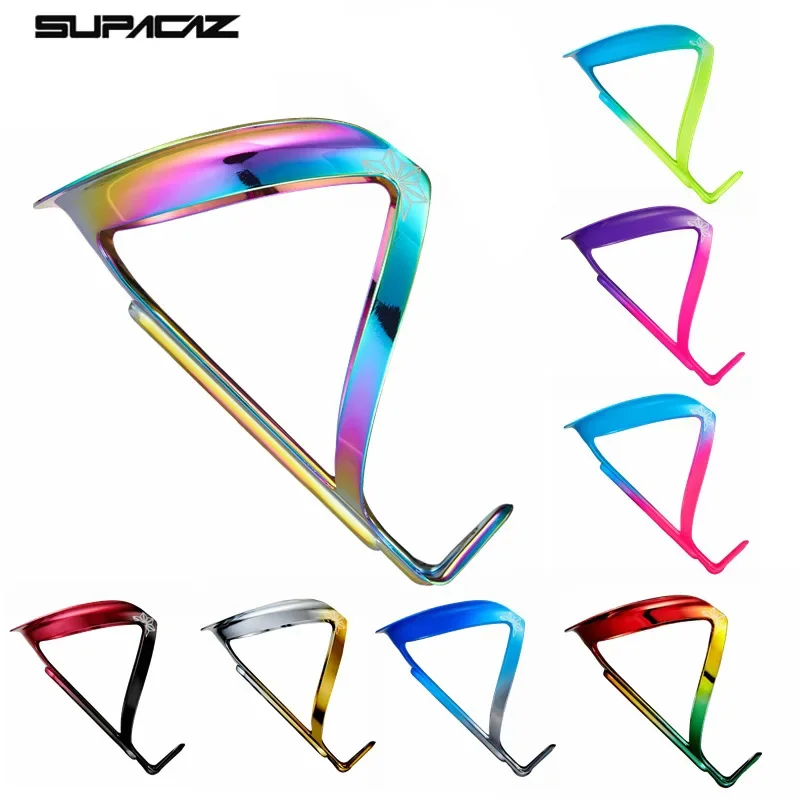 Mountain Bike Aluminium Alloy Water Bottle Holder Colorful Gradient Kettle Stand Ultralight 19g Bicycle Accessories
Mountain Bike Aluminium Alloy Water Bottle Holder Colorful Gradient Kettle Stand Ultralight 19g Bicycle Accessories