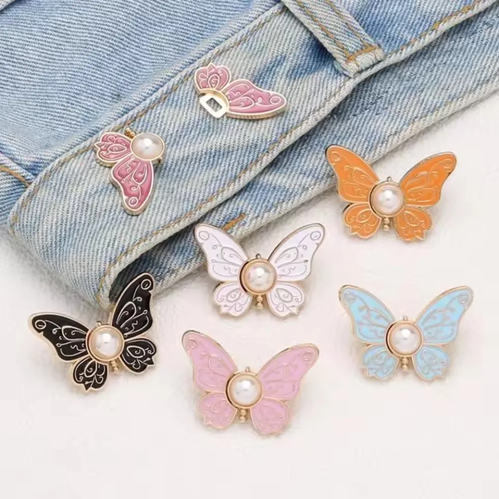 1Pair Cute Metal Buckle Detachable Butterfly Waist Buckle Clothing Supplies Tightening Tool Beautiful Fastener Decor Button
1Pair Cute Metal Buckle Detachable Butterfly Waist Buckle Clothing Supplies Tightening Tool Beautiful Fastener Decor Button