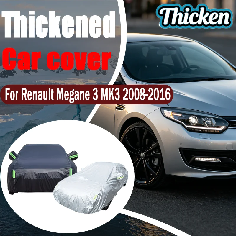 For Renault Megane 3 MK3 2008-2016 2009 Full Car Covers Oxford Fabric, Anti-UV Sunshade, Waterproof Snowproof Dustproof
For Renault Megane 3 MK3 2008-2016 2009 Full Car Covers Oxford Fabric, Anti-UV Sunshade, Waterproof Snowproof Dustproof