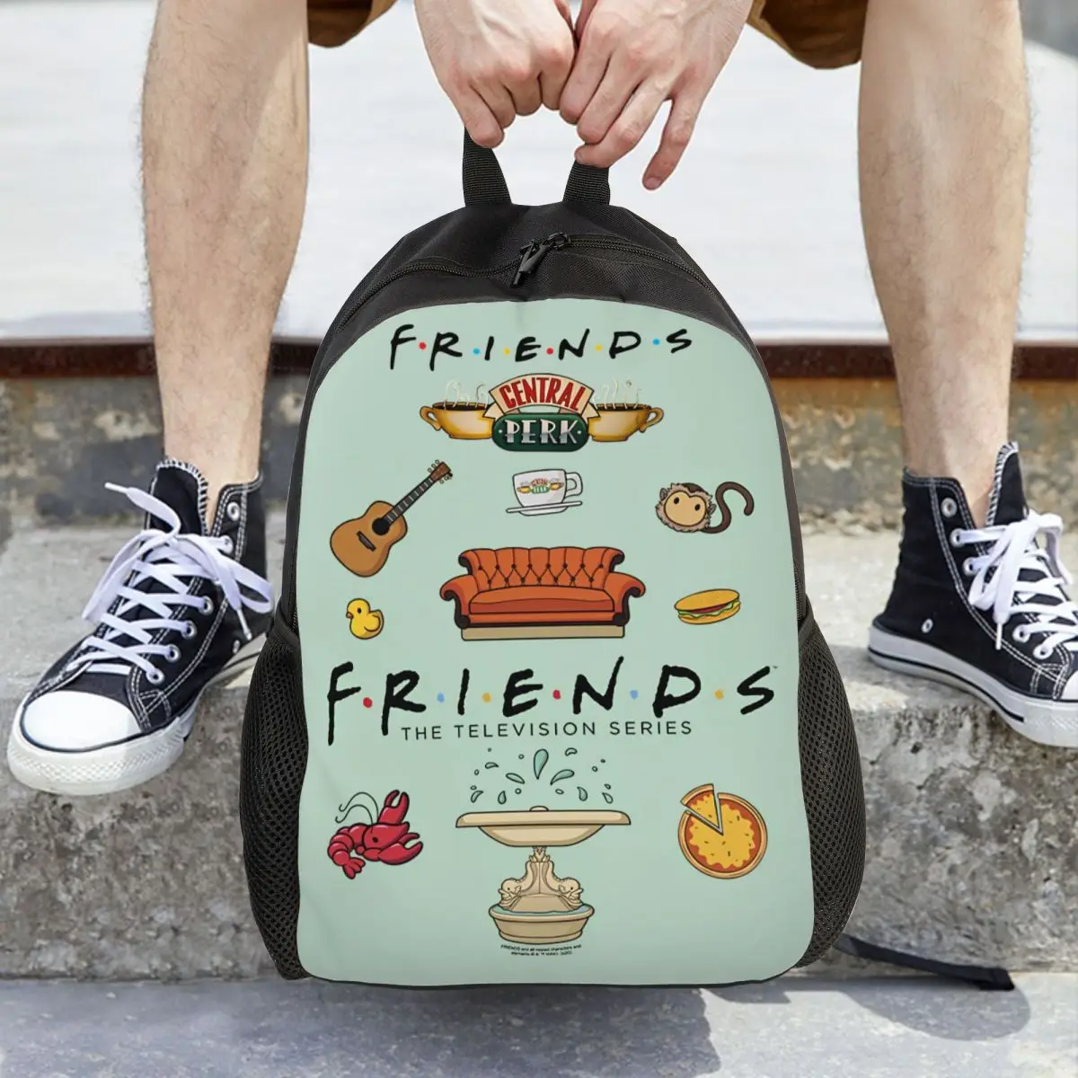 Крутой рюкзак Friends Central Park, легкий школьный рюкзак для пешего туризма и путешествий для мужчин и женщин, сумка через плечо для ноутбука
Крутой рюкзак Friends Central Park, легкий школьный рюкзак для пешего туризма и путешествий для мужчин и женщин, сумка через плечо для ноутбука