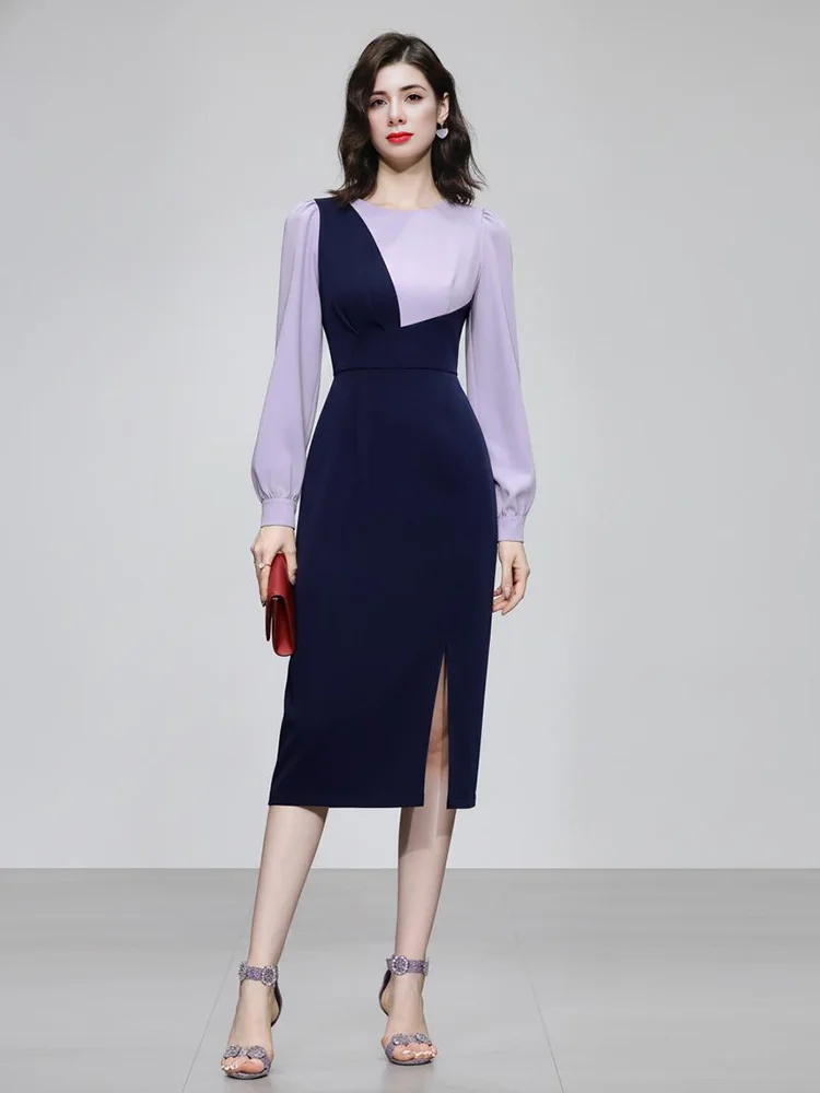 Slimming Long Dr Women's Faion Spring 2026 New Sle Lantern Sve Waist Cinched Slim Fit Dr Commute Ready OL Sle
Slimming Long Dr Women's Faion Spring 2026 New Sle Lantern Sve Waist Cinched Slim Fit Dr Commute Ready OL Sle