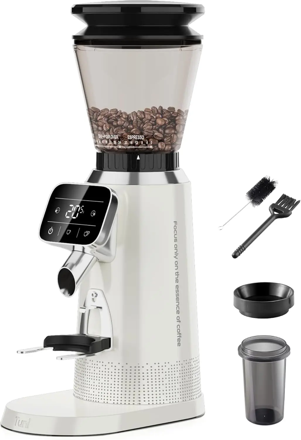 Conical Burr Coffee Grinder, 70 Settings, Anti-Static, LED Touchscreen for Espresso/Drip/Cold Brew/French Press
Conical Burr Coffee Grinder, 70 Settings, Anti-Static, LED Touchscreen for Espresso/Drip/Cold Brew/French Press