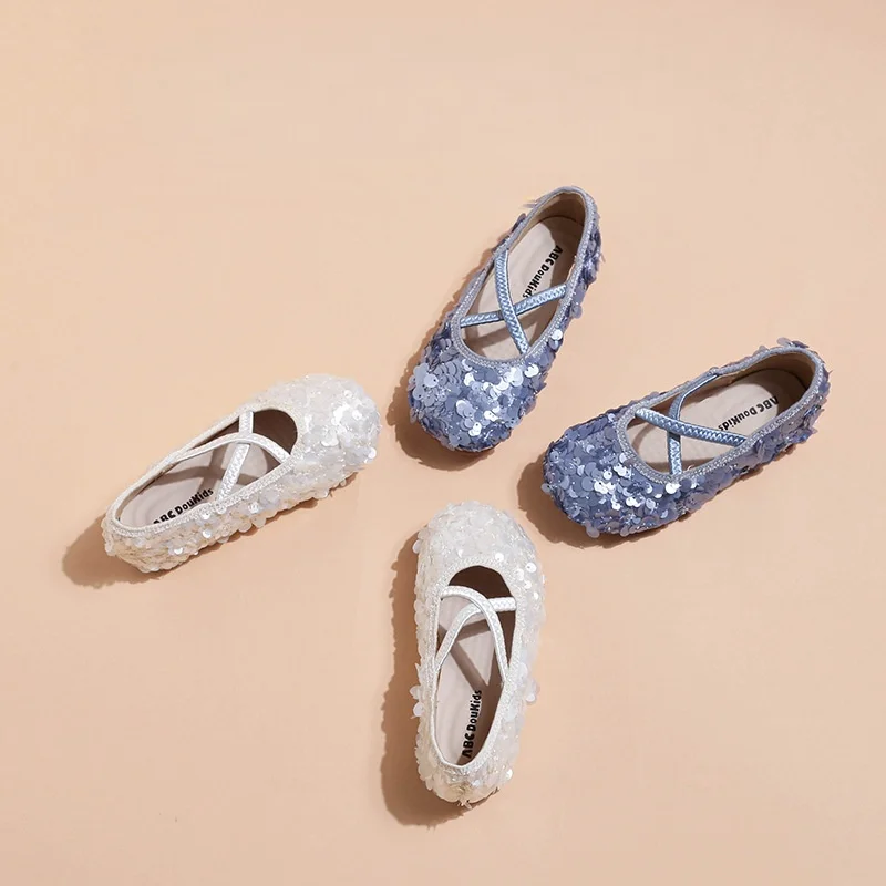 Girls Glitter Flats 2026 Baby Slip-On Princess Shoes Toddler Lightweight Soft Sole Casual Pumps Size 25-35 for Kids
Girls Glitter Flats 2026 Baby Slip-On Princess Shoes Toddler Lightweight Soft Sole Casual Pumps Size 25-35 for Kids