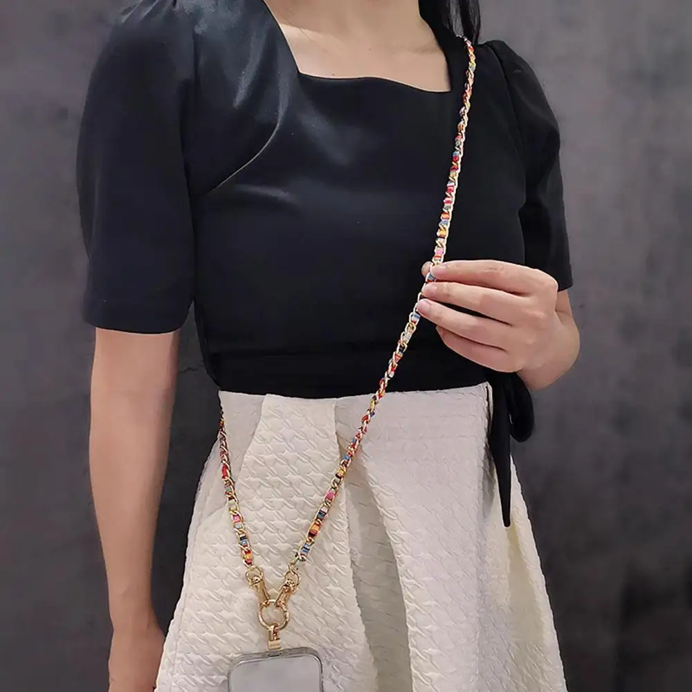 Weaving Painted Metal Bag Chain Bohemian Crossbody Bag Strap Flat Bag Chain With Metal Buckles DIY Handmade Detachable Straps
Weaving Painted Metal Bag Chain Bohemian Crossbody Bag Strap Flat Bag Chain With Metal Buckles DIY Handmade Detachable Straps
