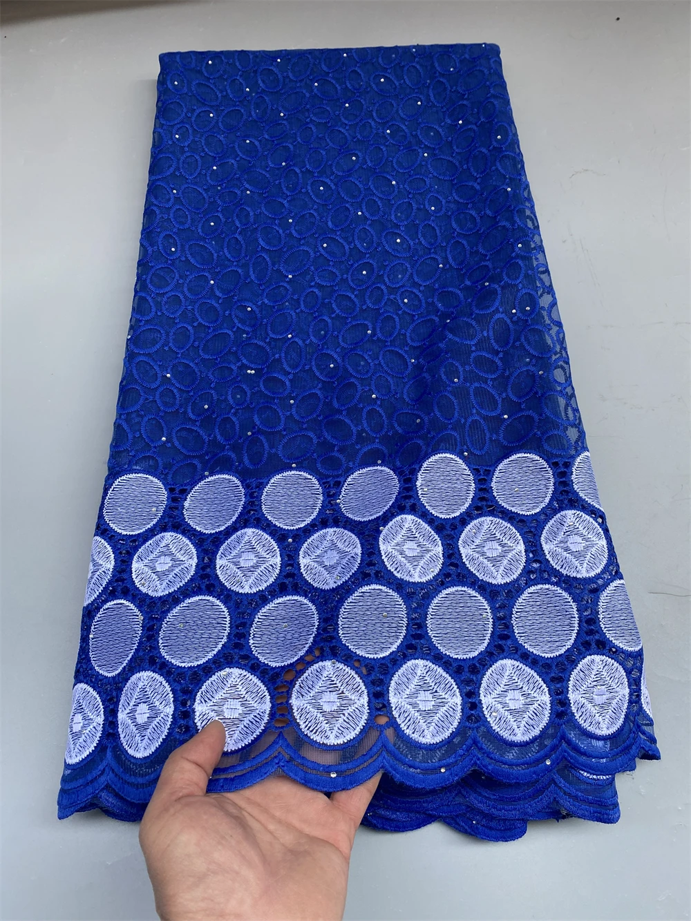 African Lace Fabric for Women Dress, French Mesh Lace, Embroidery Tulle, Royal Blue Material
African Lace Fabric for Women Dress, French Mesh Lace, Embroidery Tulle, Royal Blue Material
