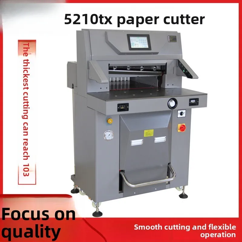 Heavy Duty Paper Cutter Double Hydraulic Fully Automatic 10cm Cutting Machine For Tender Documents
Heavy Duty Paper Cutter Double Hydraulic Fully Automatic 10cm Cutting Machine For Tender Documents