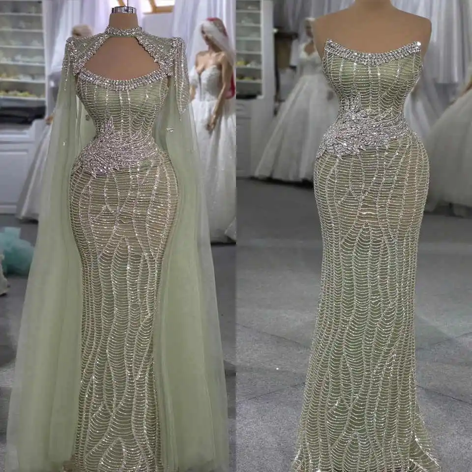 Sexy Sequined Crystal Prom Dresses Beading Wraps Sequined Evening Gowns Glitter Floor Length Party Dress Customized
Sexy Sequined Crystal Prom Dresses Beading Wraps Sequined Evening Gowns Glitter Floor Length Party Dress Customized