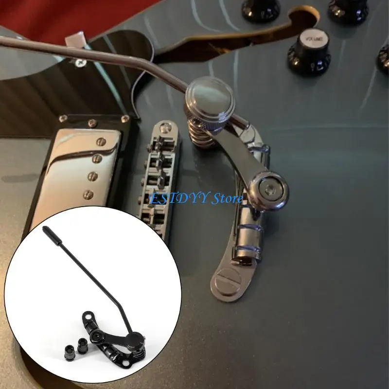 G6DE Electric Guitar Bridge Stop Rod Tailpiece Tremo Electric Guitar Tremolo Bridge Replacement Guitar Vibrato Bridge
G6DE Electric Guitar Bridge Stop Rod Tailpiece Tremo Electric Guitar Tremolo Bridge Replacement Guitar Vibrato Bridge