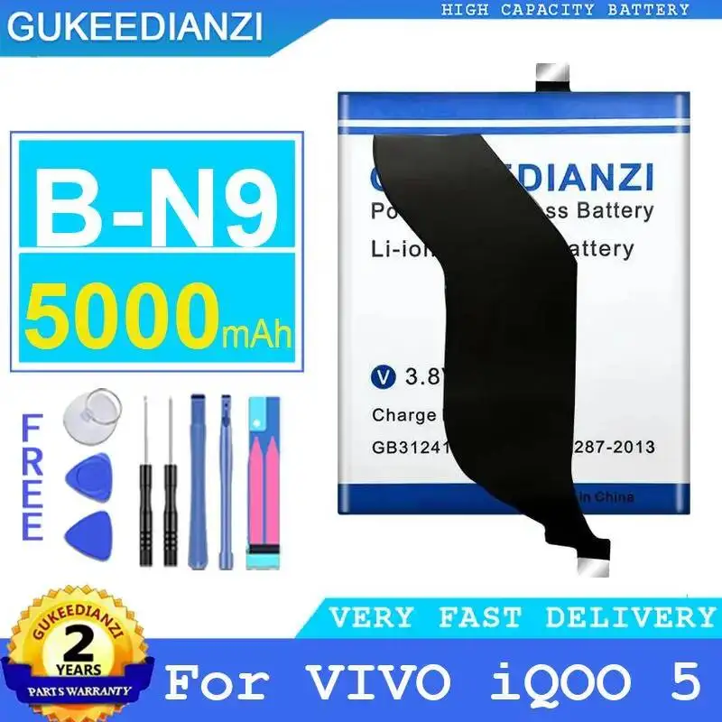 Mobile Phone Battery 5000Mah B-N9 Long-Lasting Performance For Vivo Iqoo 5
Mobile Phone Battery 5000Mah B-N9 Long-Lasting Performance For Vivo Iqoo 5
