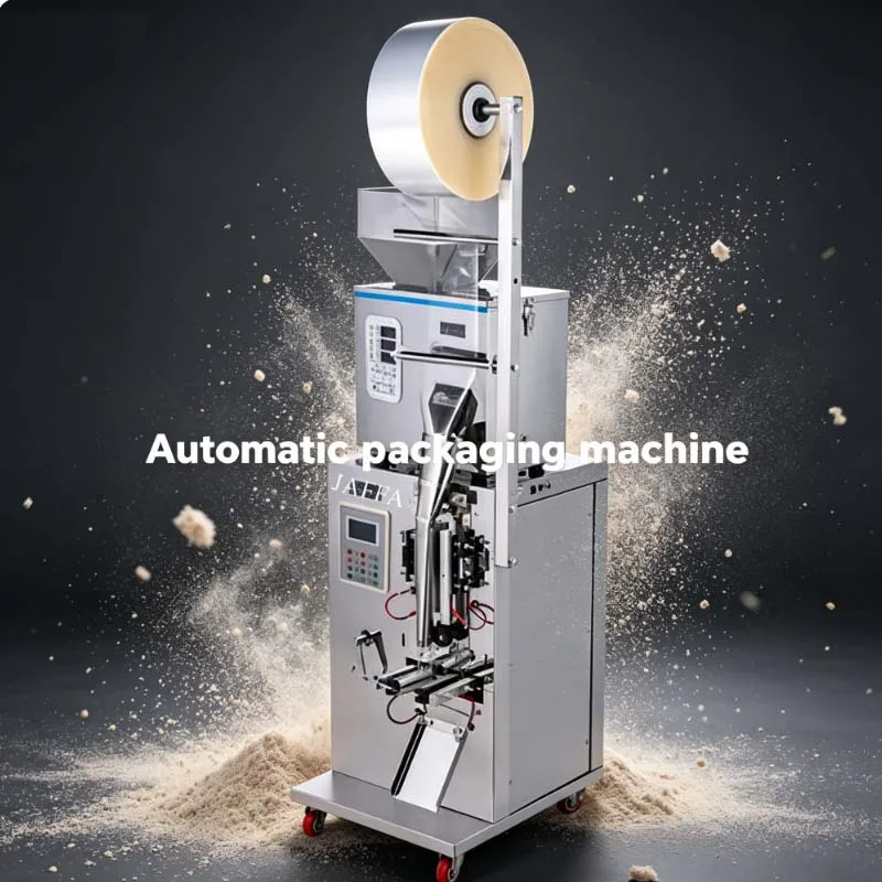 Fully Automatic Small Bag Tea Leaf Packaging Machine Three Side Seal Back Seal Quantitative Weighing Multi Function Packaging