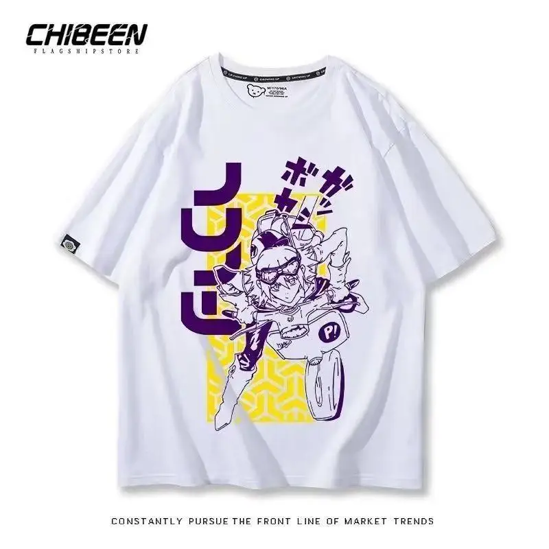FLCL The Girl with a Secret Anime Same Style Cosplay Short Sleeved T-Shirt for Men and Women Summer Pure Cotton Casual Student
FLCL The Girl with a Secret Anime Same Style Cosplay Short Sleeved T-Shirt for Men and Women Summer Pure Cotton Casual Student