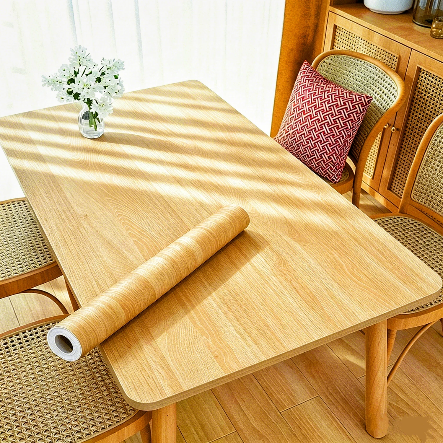 55cm Width Wood Grain PVC Wallpaper Self Adhesive Waterproof Home Decor Stickers for Door Wardrobe Cupboard Table Furniture
55cm Width Wood Grain PVC Wallpaper Self Adhesive Waterproof Home Decor Stickers for Door Wardrobe Cupboard Table Furniture