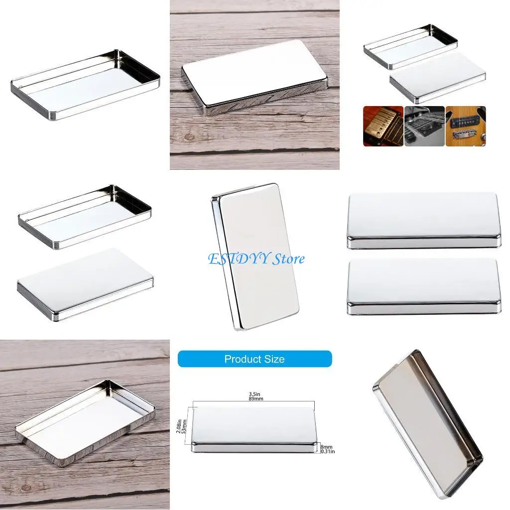 G6DE Bass Replacement Cover Open Neck and Bridge Pickup Covers Single Pickup Cover Recording Studio Guitar Accessory
G6DE Bass Replacement Cover Open Neck and Bridge Pickup Covers Single Pickup Cover Recording Studio Guitar Accessory