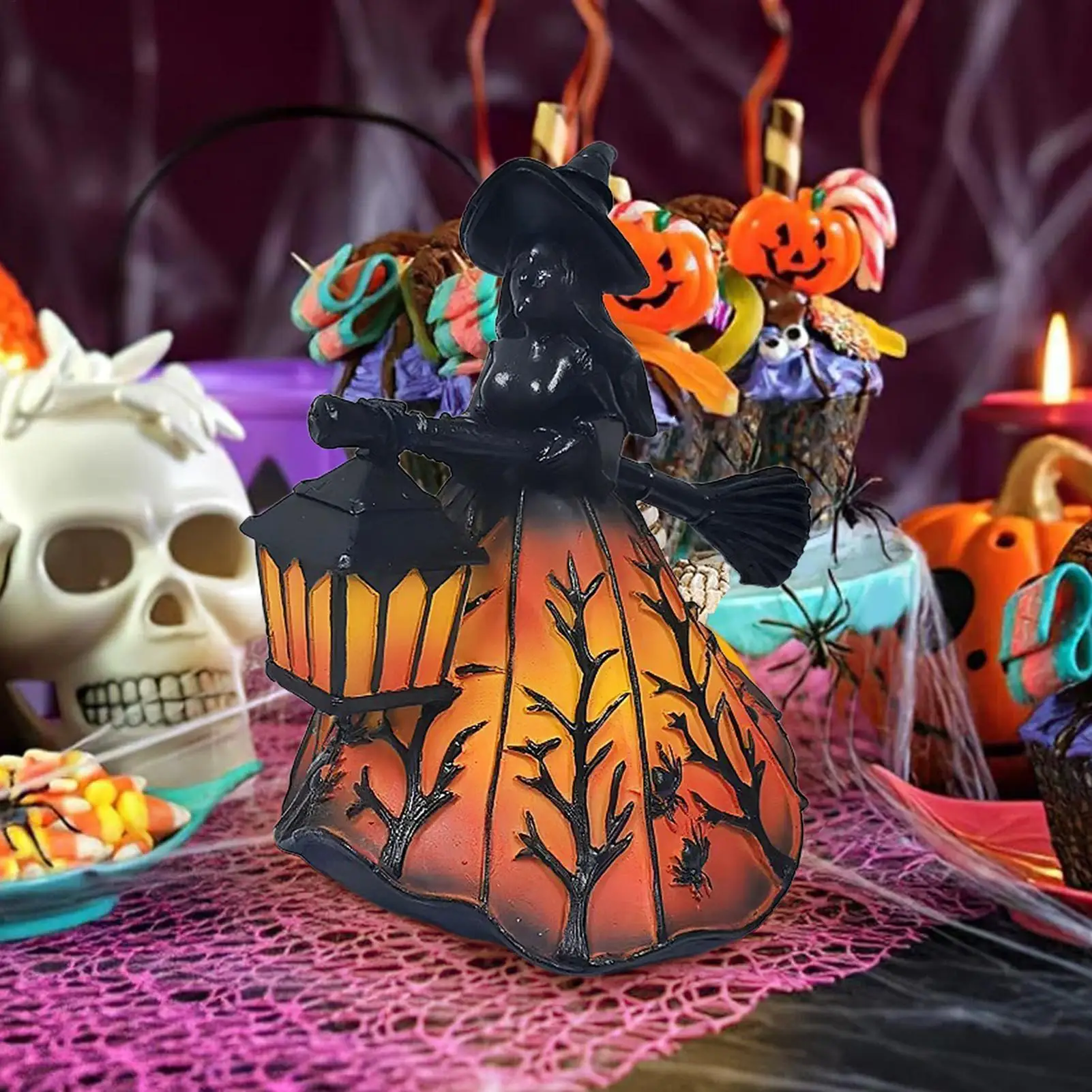 Жуткая готическая лампа ведьмы из смолы, стоячий ночник на Хэллоуин, декор для вечеринки для патио, прихожей, передних школьных офисов, фермерских классов
Жуткая готическая лампа ведьмы из смолы, стоячий ночник на Хэллоуин, декор для вечеринки для патио, прихожей, передних школьных офисов, фермерских классов