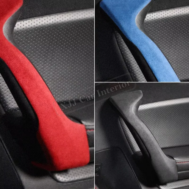 For Toyota GT 86 Subaru BRZ 2013-2020 Made of Alcantara Door Handle Frame Armrest Cover Trim Car Interior Modified Accessories 
For Toyota GT 86 Subaru BRZ 2013-2020 Made of Alcantara Door Handle Frame Armrest Cover Trim Car Interior Modified Accessories