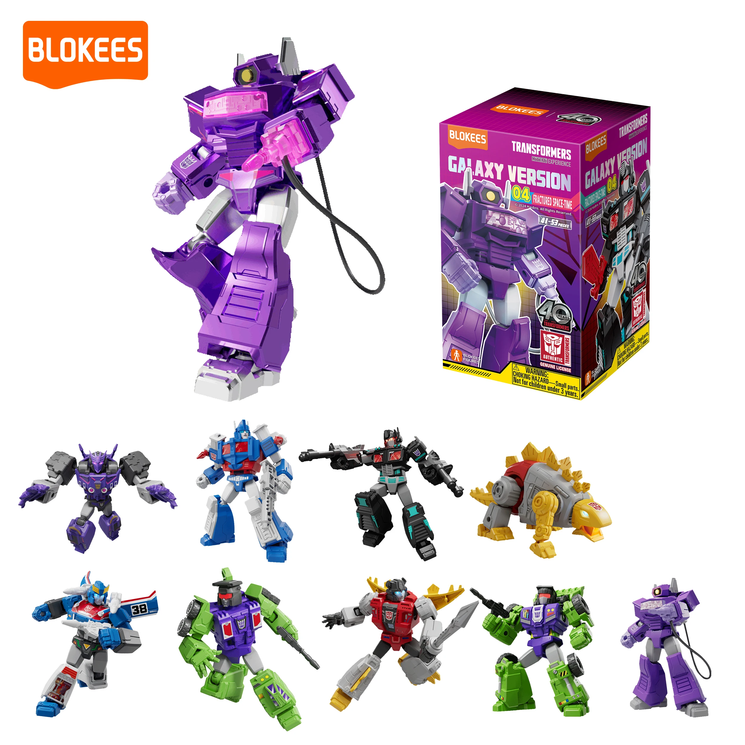 BLOKEES Transformers Galaxy Version 04 Fractured Space-Time Model Kits for Ages 10+ | Toy Gift for Kids & Adult
BLOKEES Transformers Galaxy Version 04 Fractured Space-Time Model Kits for Ages 10+ | Toy Gift for Kids & Adult