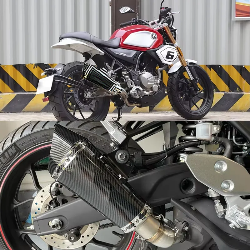Motorcycle Exhaust Escape Muffler Pipe DB Killer FOR Hanway Furious 250SC 150 200 GY6 z750 CBR125 250 CB400 CB600 YZF FZ400
Motorcycle Exhaust Escape Muffler Pipe DB Killer FOR Hanway Furious 250SC 150 200 GY6 z750 CBR125 250 CB400 CB600 YZF FZ400