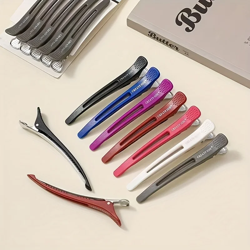 6Pcs Large Hair Styling Clips No Trace - Professional Salon & Home Use, Non-Slip Durable Plastic for Hair Sectioning & Styling
6Pcs Large Hair Styling Clips No Trace - Professional Salon & Home Use, Non-Slip Durable Plastic for Hair Sectioning & Styling
