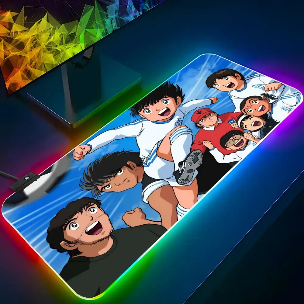 C-Captain T-Tsubasa Mouse Pad RGB Backlit Mouse Pad Laptop Mouse Pad Laptop Gamer Computer Desk Gaming Accessories
C-Captain T-Tsubasa Mouse Pad RGB Backlit Mouse Pad Laptop Mouse Pad Laptop Gamer Computer Desk Gaming Accessories
