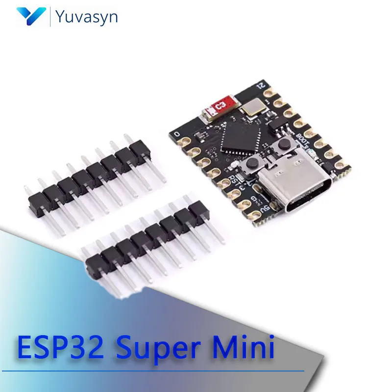 1-20PCS Esp32-C3 SuperMin Development Board ESP32 SuperMini Module built-in 4Mflash ESP32C3FN4 Bluetooth 5.0 Development Board
1-20PCS Esp32-C3 SuperMin Development Board ESP32 SuperMini Module built-in 4Mflash ESP32C3FN4 Bluetooth 5.0 Development Board