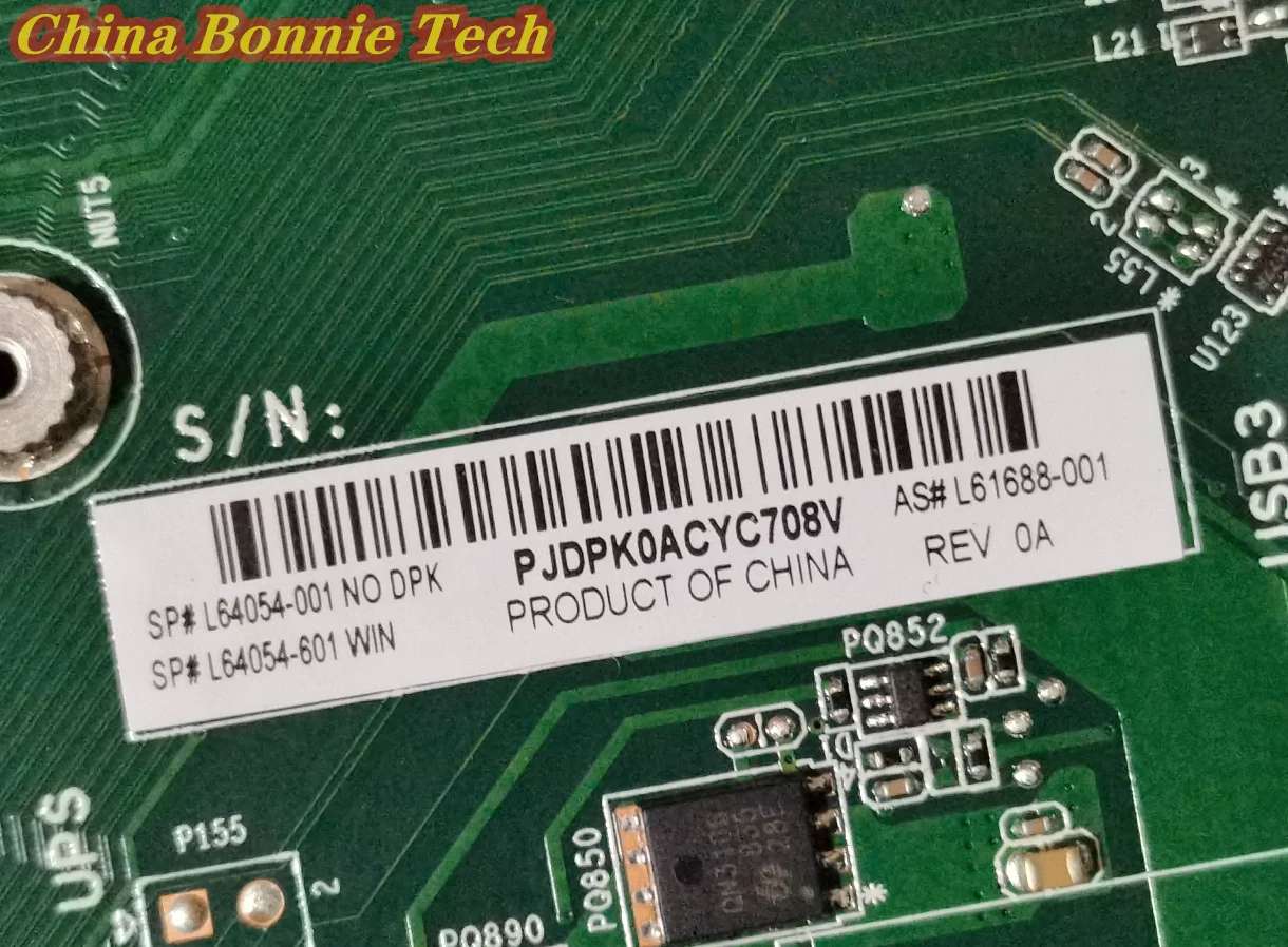L64054-001 L61688-001 for HP ProDesk 480 G6 MT Desktop PC Motherboard
L64054-001 L61688-001 for HP ProDesk 480 G6 MT Desktop PC Motherboard