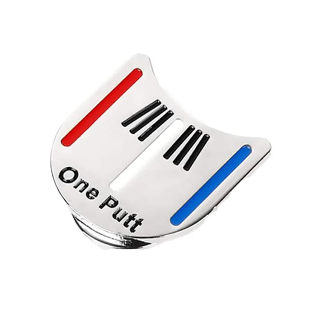 One Putt Golf Training Aids Cap Clip Golf Putting Alignment Golf Ball Marker Golf Hat Clip Aiming Tool
One Putt Golf Training Aids Cap Clip Golf Putting Alignment Golf Ball Marker Golf Hat Clip Aiming Tool