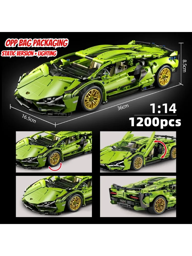 ToylinX Technical Building Blocks Racing Sport Car Speed Vehicle Model City Mechanical Super Toys Christmas Halloween Easter
ToylinX Technical Building Blocks Racing Sport Car Speed Vehicle Model City Mechanical Super Toys Christmas Halloween Easter