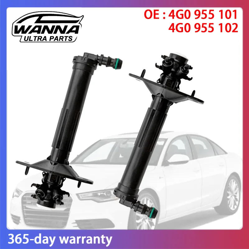 OE Quality 4G0955101 4G0955102 Left Right Headlight Washer Lift Cylinder Nozzle for Audi A6 C7 Quattro S6 RS6 2012 2013 2014 
OE Quality 4G0955101 4G0955102 Left Right Headlight Washer Lift Cylinder Nozzle for Audi A6 C7 Quattro S6 RS6 2012 2013 2014