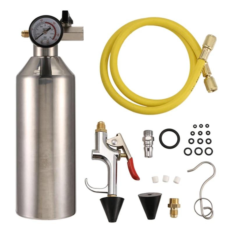 Air Conditioning Flushing Kit, Car Air Conditioning Pipe Cleaning Tool Set, R134A R404 Air Conditioning System Flushing
Air Conditioning Flushing Kit, Car Air Conditioning Pipe Cleaning Tool Set, R134A R404 Air Conditioning System Flushing