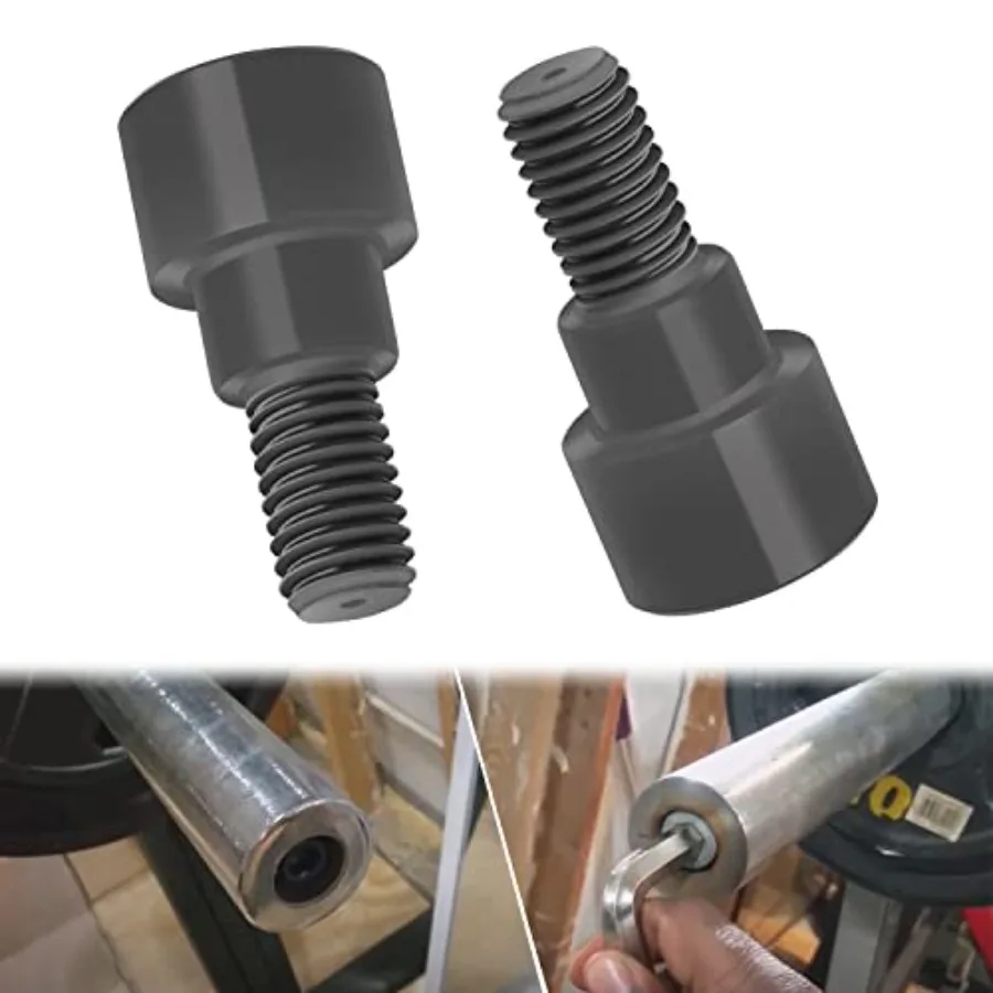 Hex Bolts Fit for Bars of Olympic, Curl Bars, Tricep, Dumbbell 2-Pack
Hex Bolts Fit for Bars of Olympic, Curl Bars, Tricep, Dumbbell 2-Pack