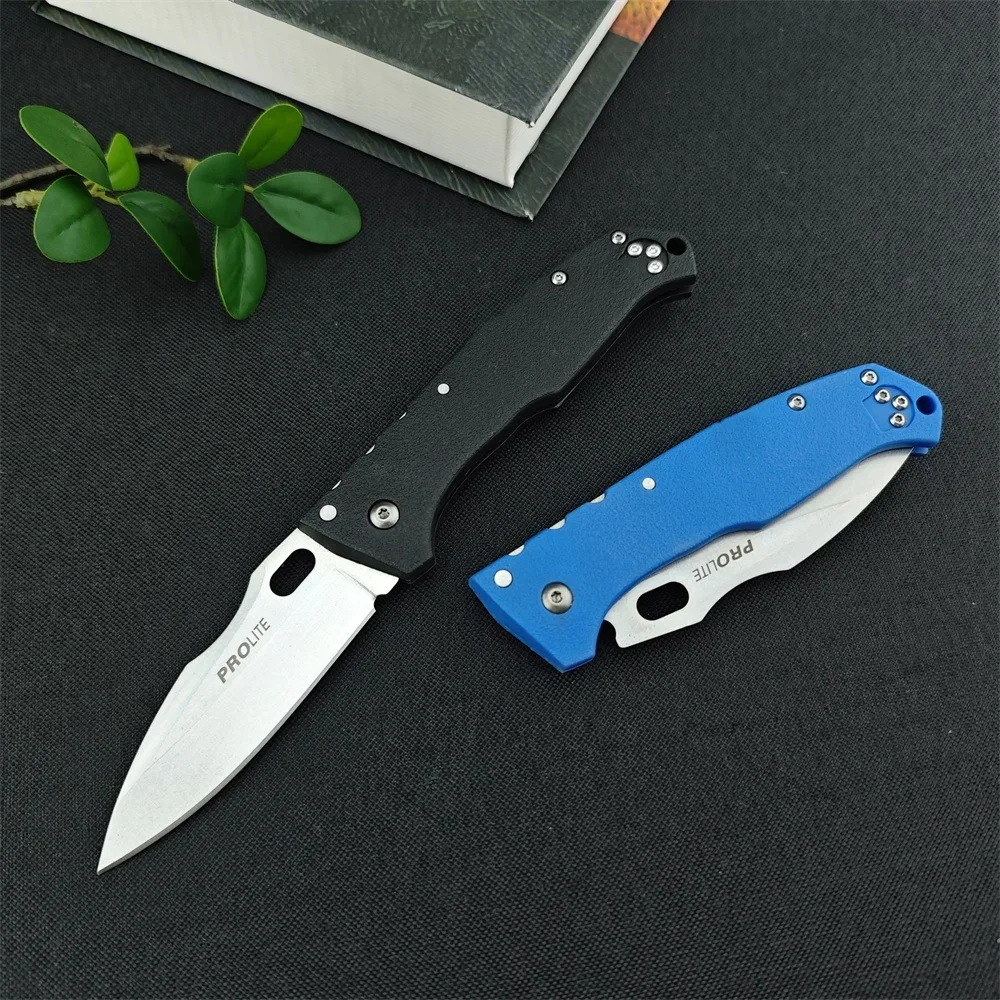 Tactical Cold Proute 20NSCLU Pro Lite Clip Point Folding Knife 440C Blade Nylon Fiber Handle Outdoor Pocket Knife Hunting Tools
Tactical Cold Proute 20NSCLU Pro Lite Clip Point Folding Knife 440C Blade Nylon Fiber Handle Outdoor Pocket Knife Hunting Tools