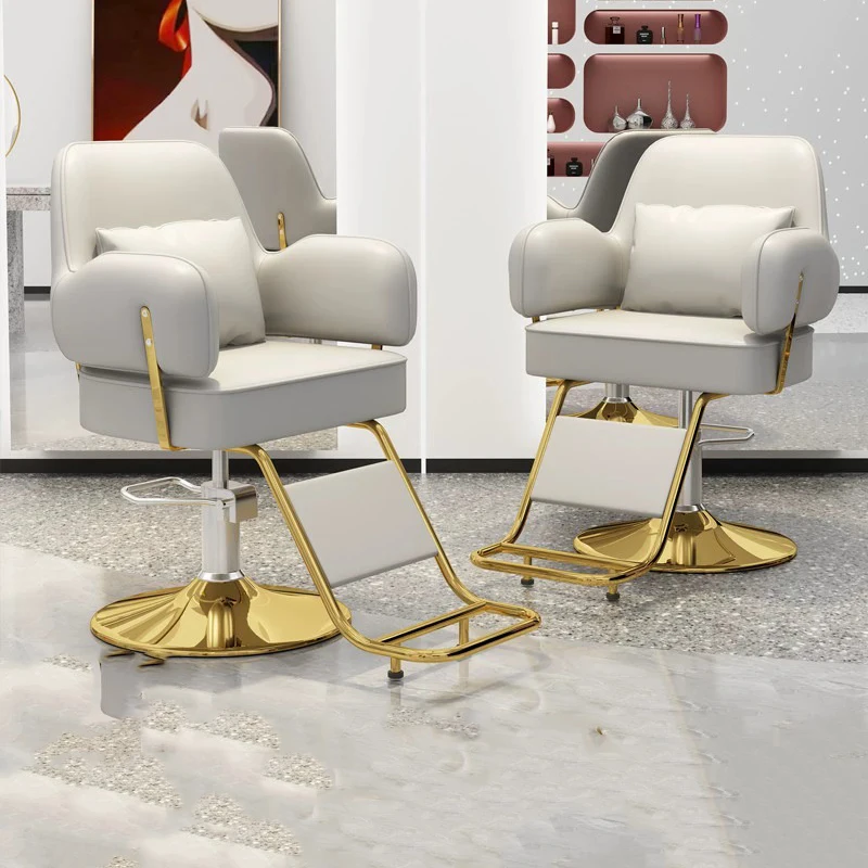 Simple Exquisite Barber Chairs European Classic Luxury Premium Salon Chairs Modern Beauty Silla Para Lashista Salon Furniture 
Simple Exquisite Barber Chairs European Classic Luxury Premium Salon Chairs Modern Beauty Silla Para Lashista Salon Furniture